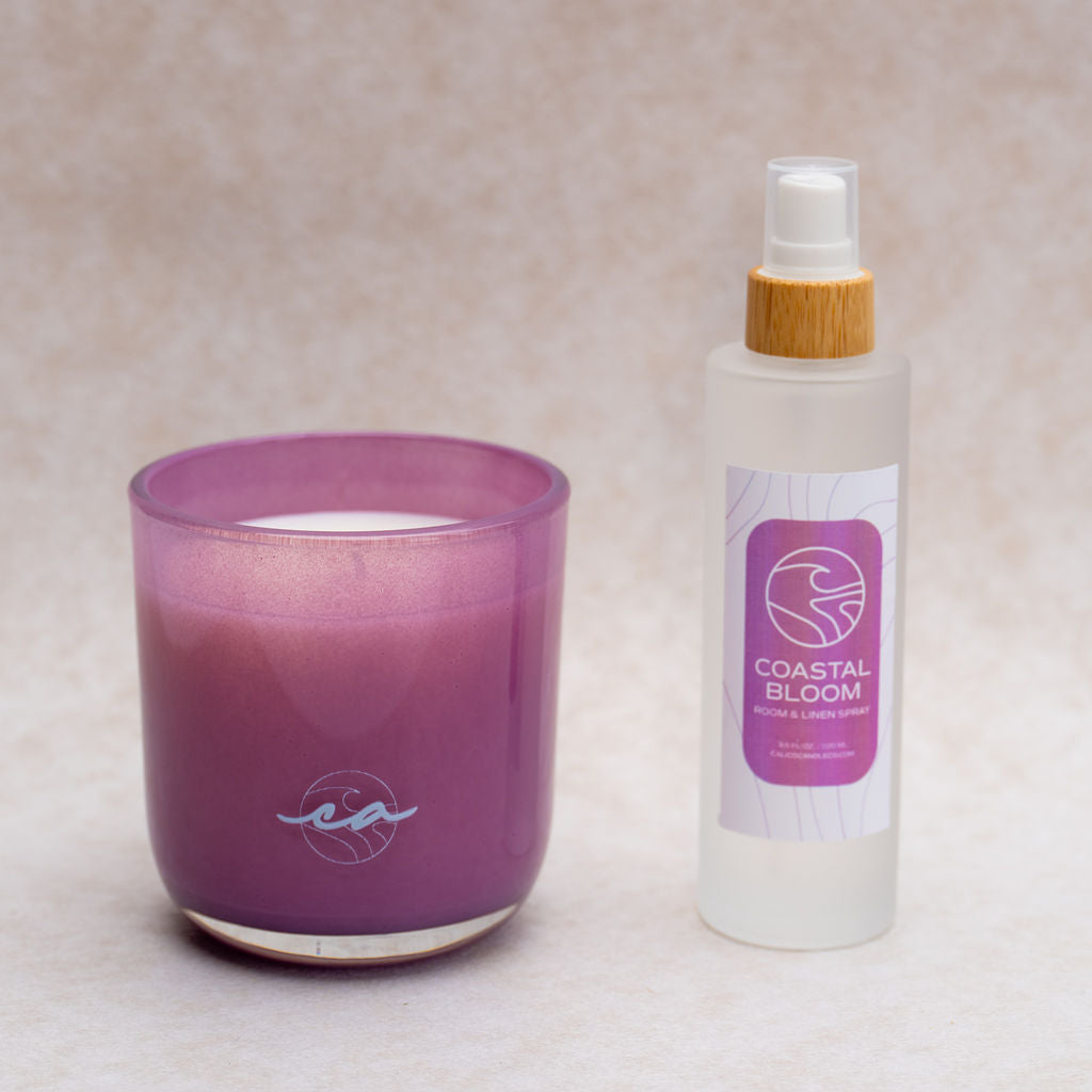 Coastal Bloom Candle